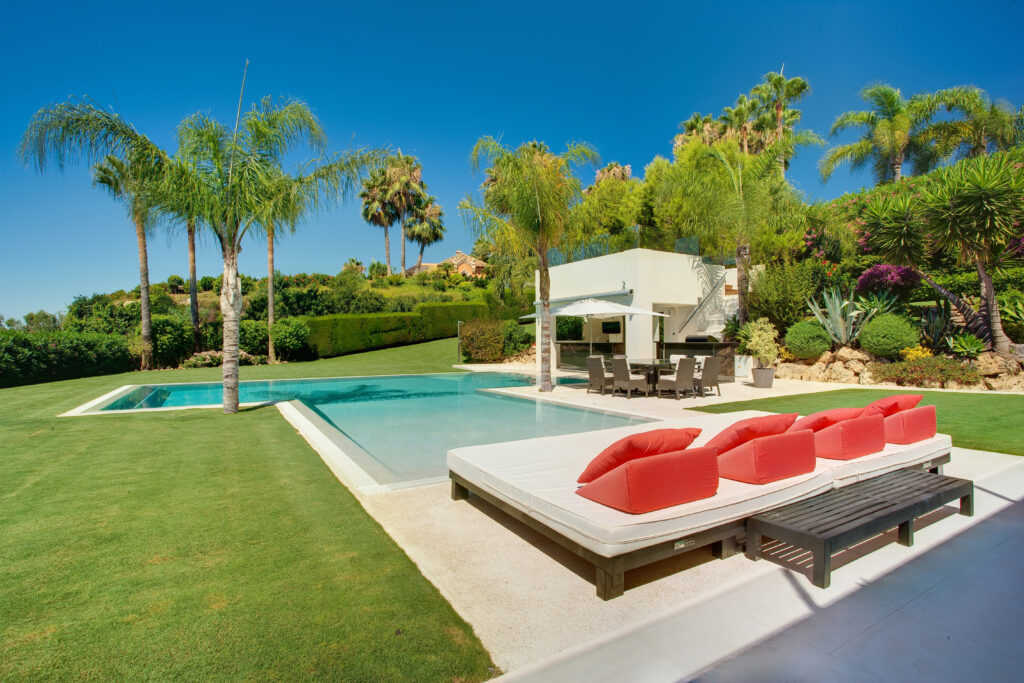 Beautiful pool in luxury property, Spain